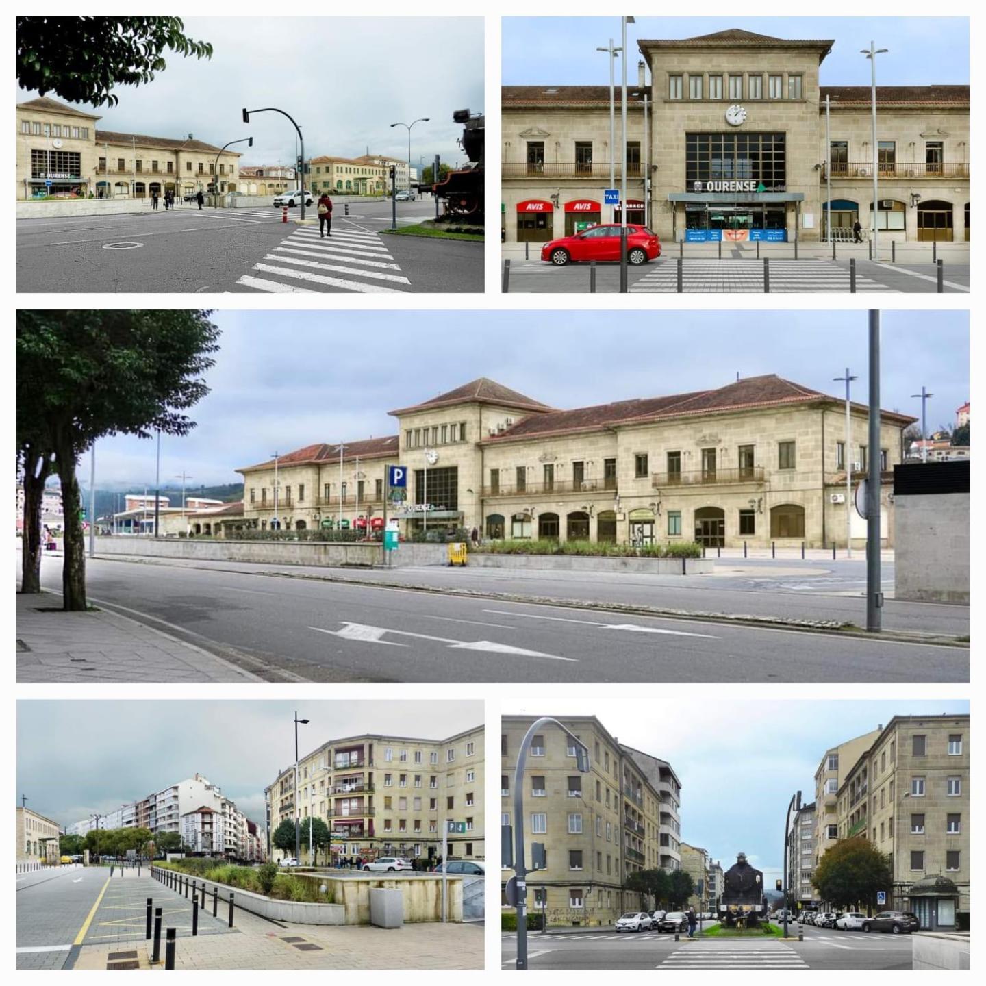 Ferienwohnung El Rincon De La Estacion Ourense Exterior foto