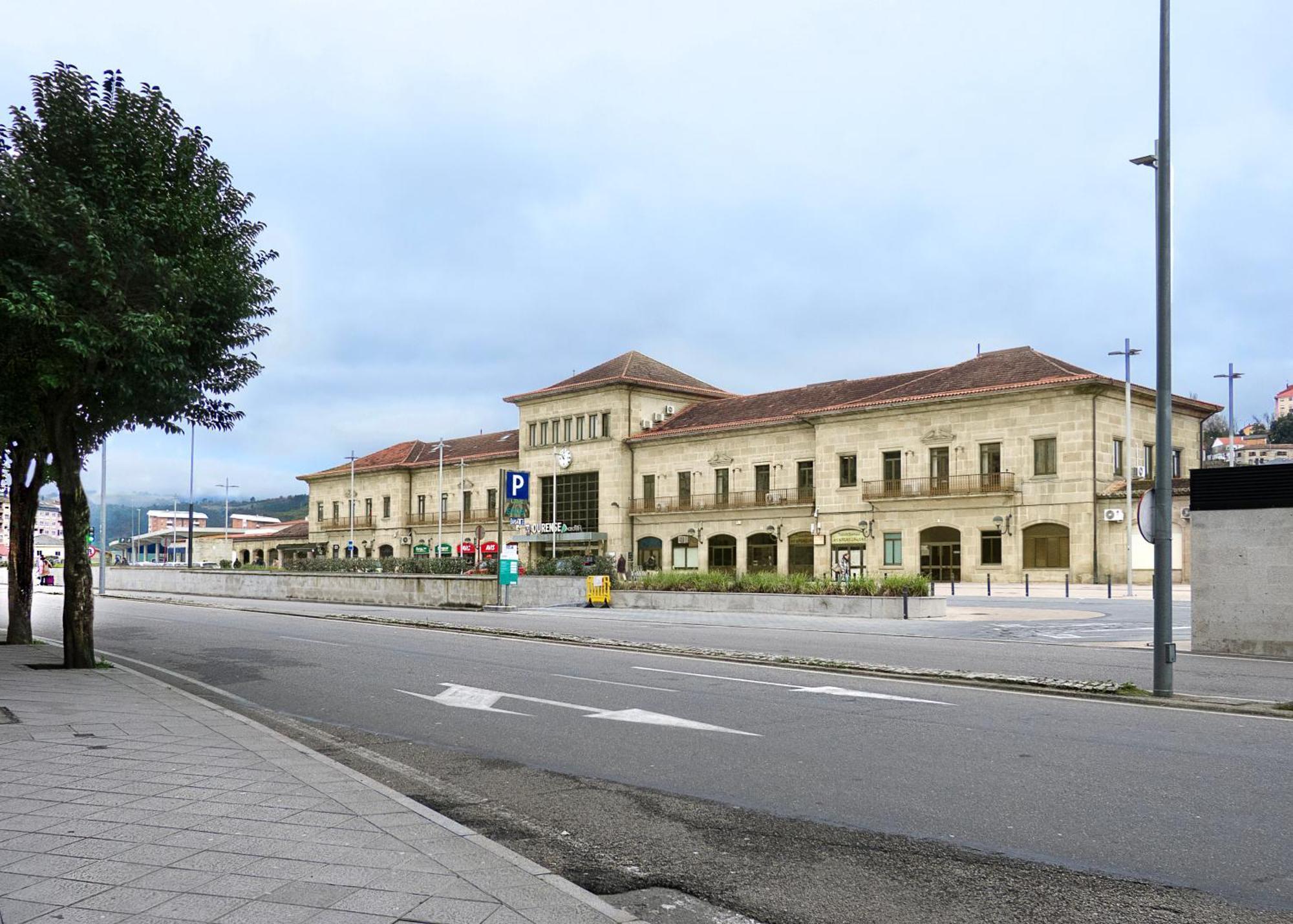 Ferienwohnung El Rincon De La Estacion Ourense Exterior foto